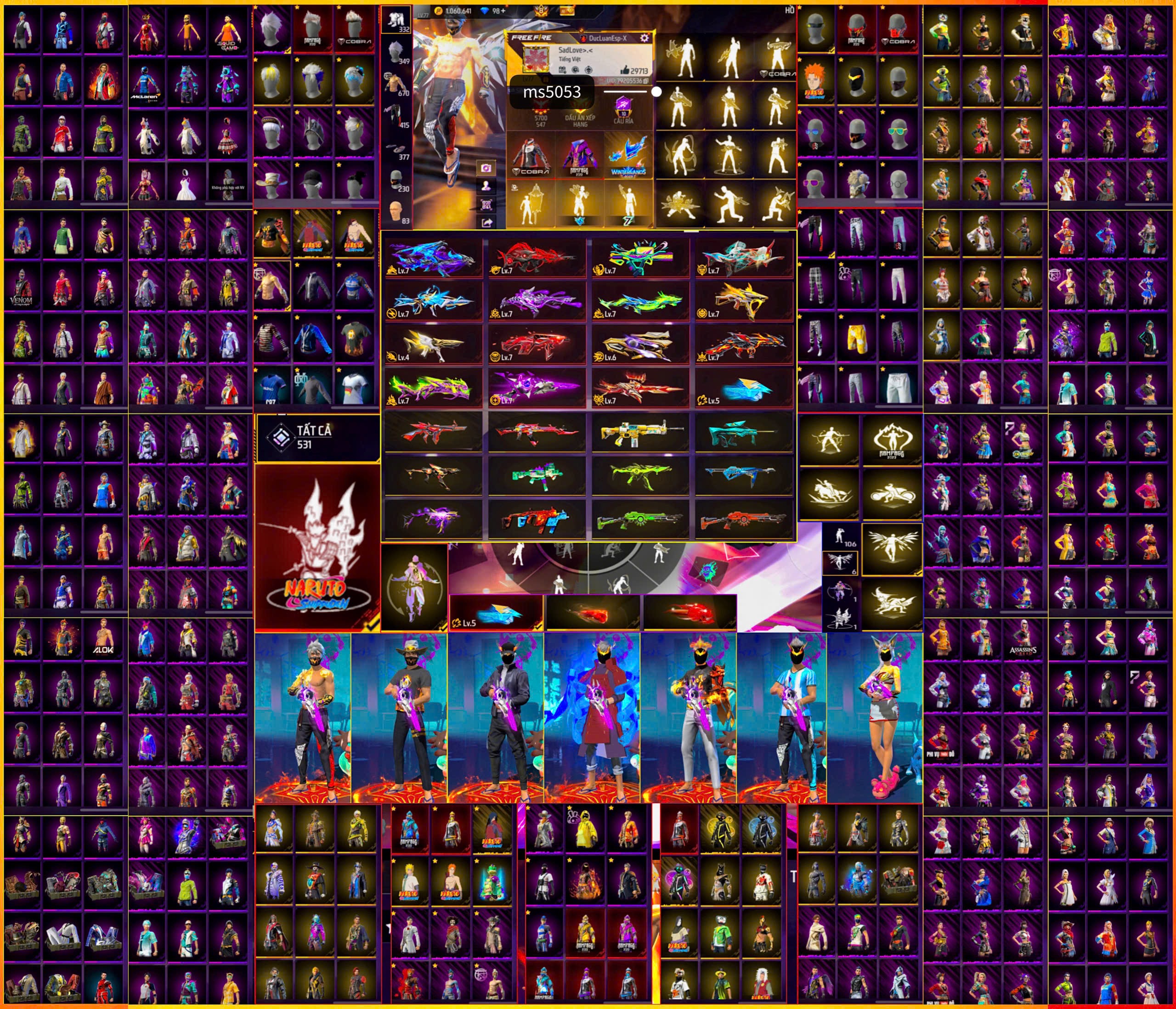 1. Tài khoản Z24986 - hình ảnh túi đồ