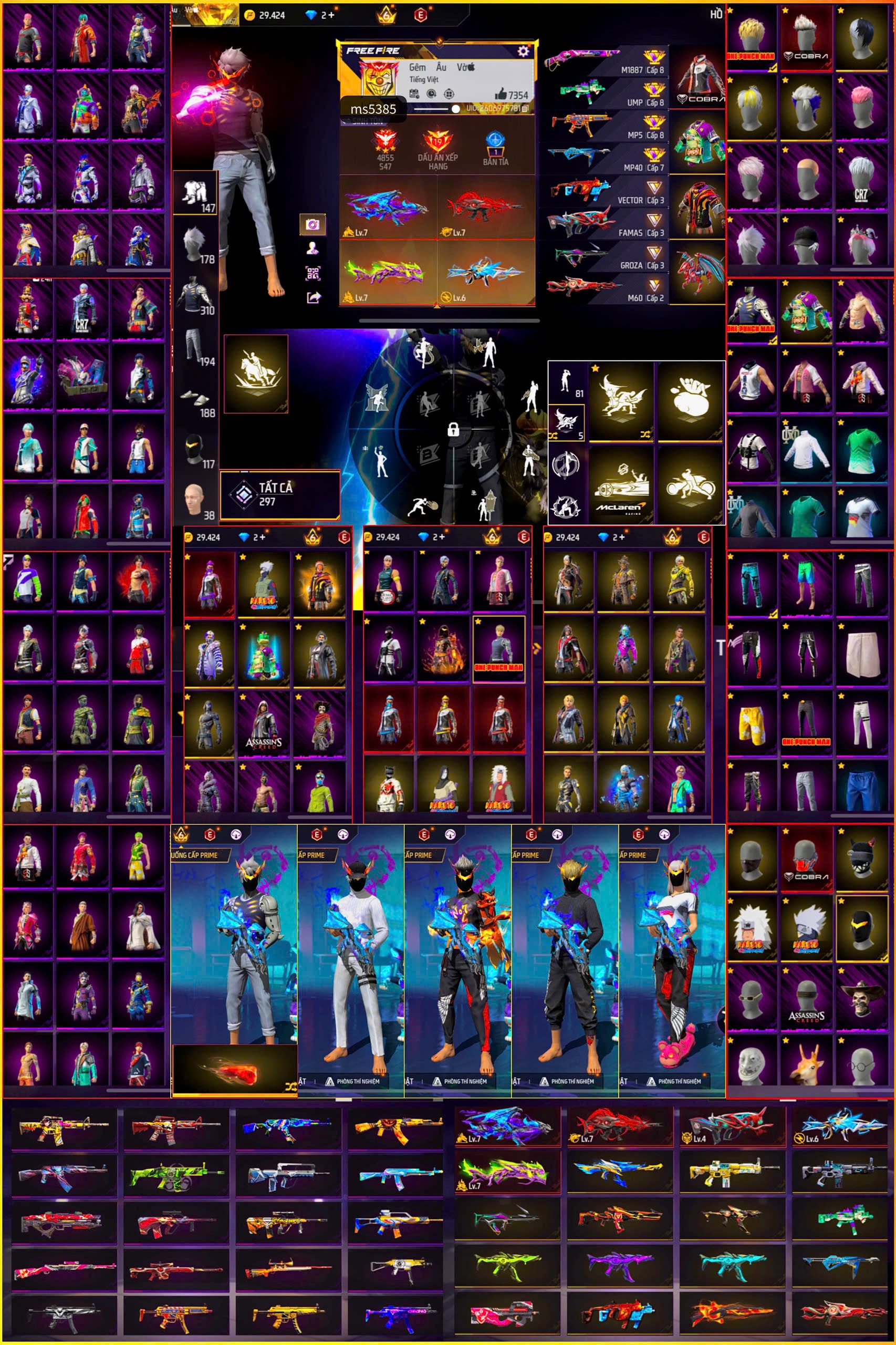 1. Tài khoản Z26406 - hình ảnh túi đồ