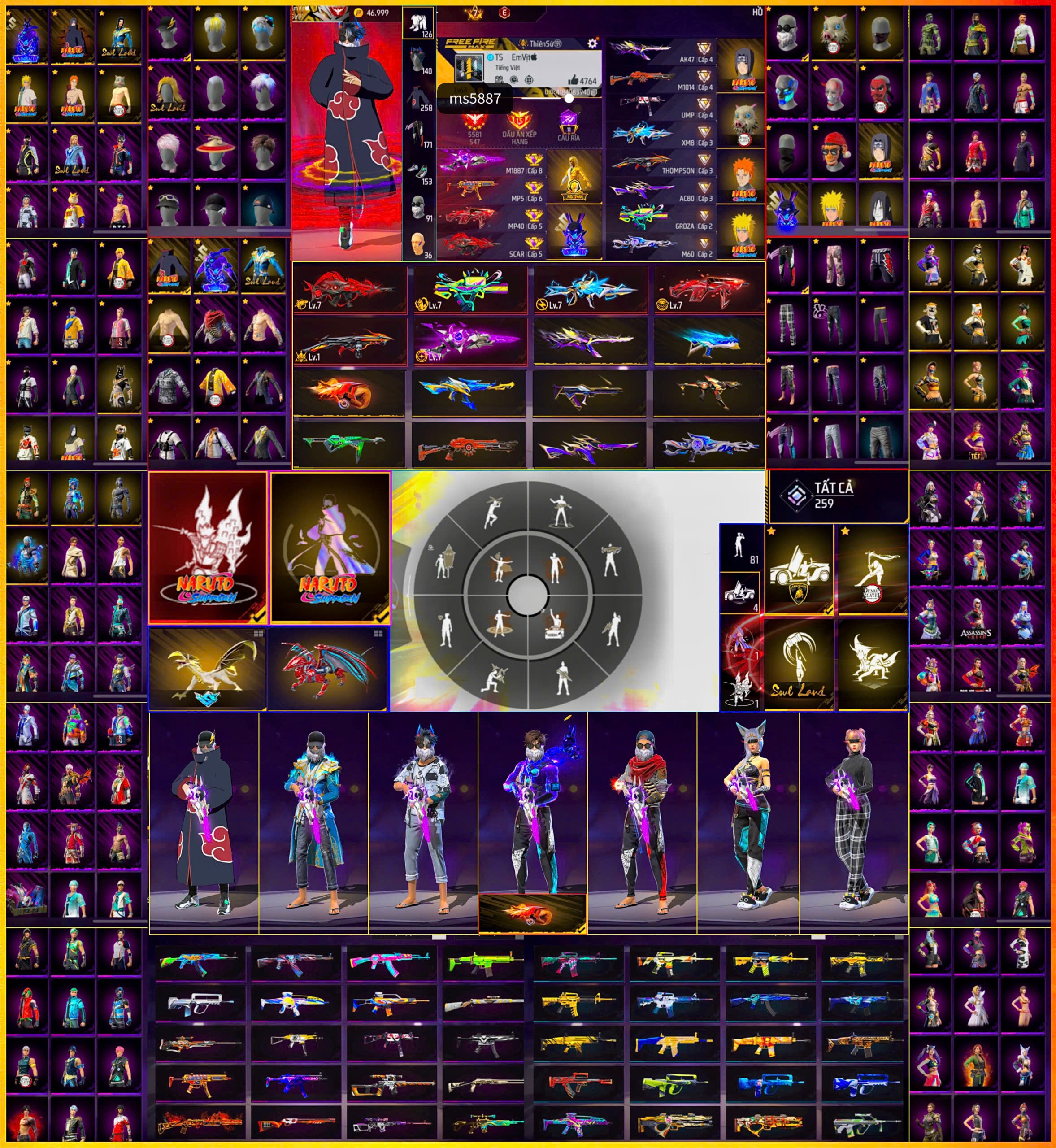 1. Tài khoản Z28840 - hình ảnh túi đồ