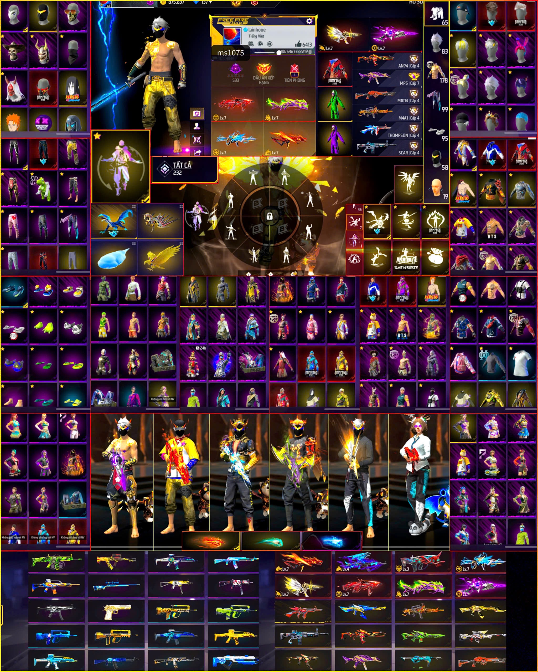 1. Tài khoản Z36988 - hình ảnh túi đồ