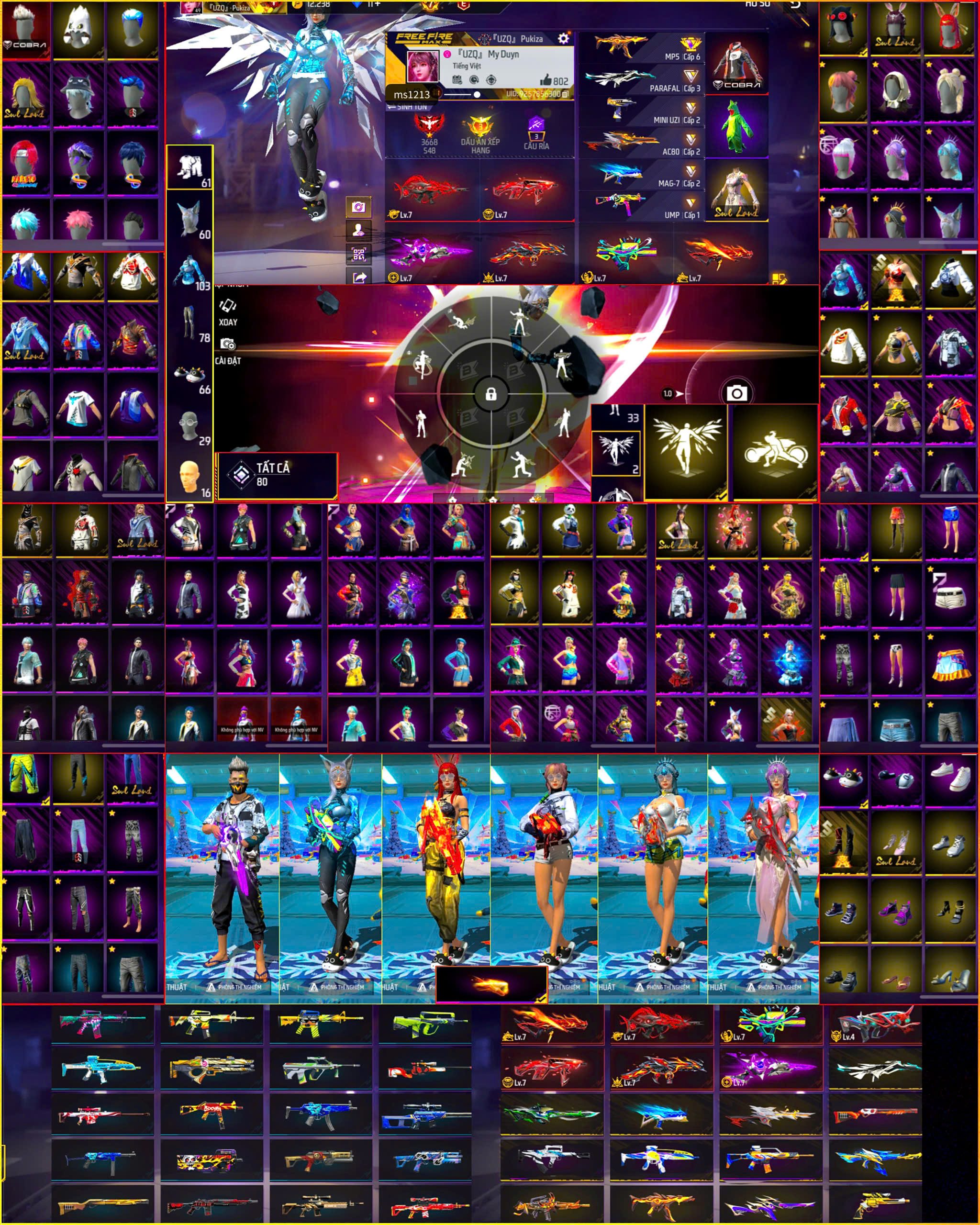 1. Tài khoản Z38891 - hình ảnh túi đồ