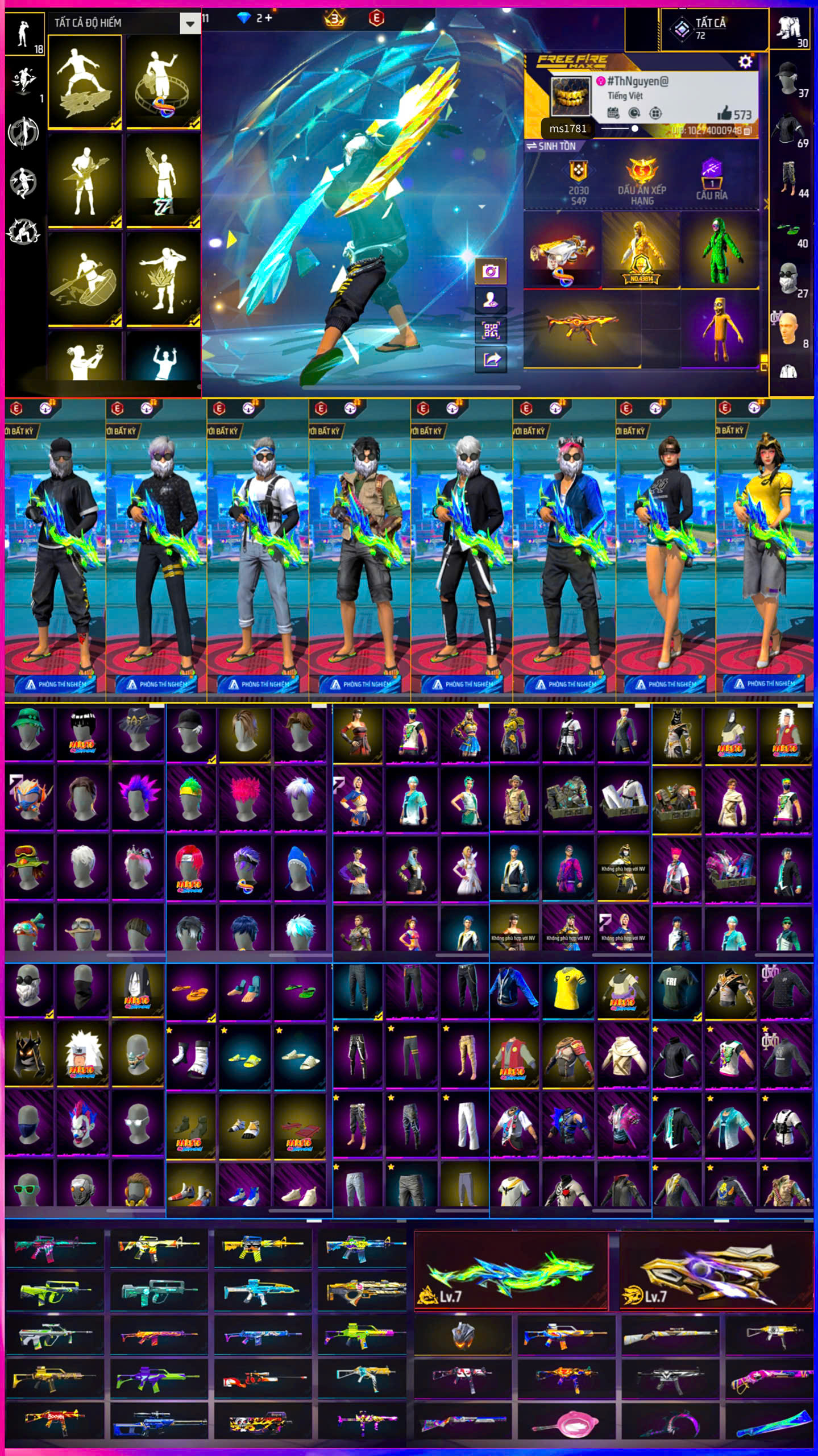 1. Tài khoản Z45797 - hình ảnh túi đồ