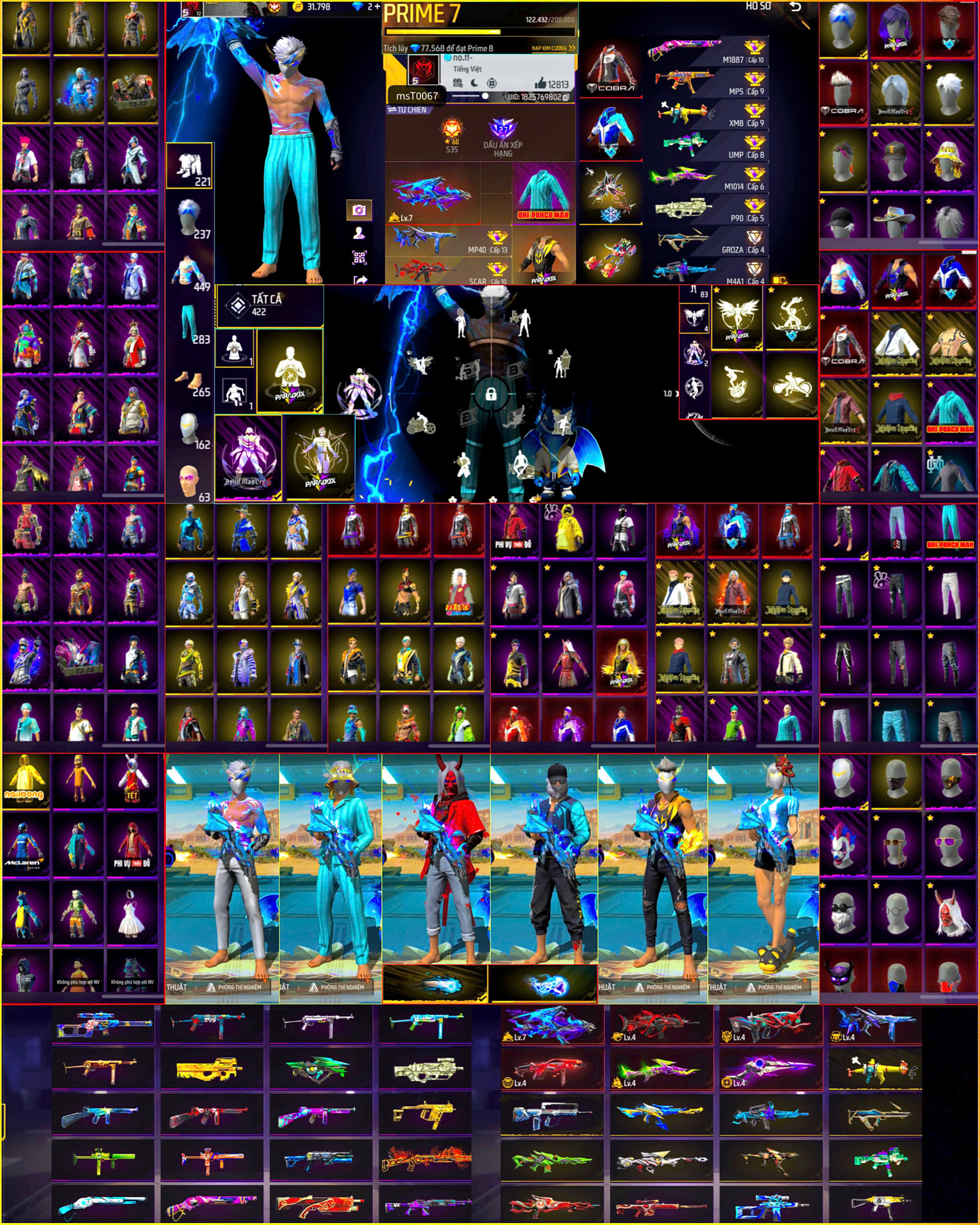 1. Tài khoản Z50158 - hình ảnh túi đồ