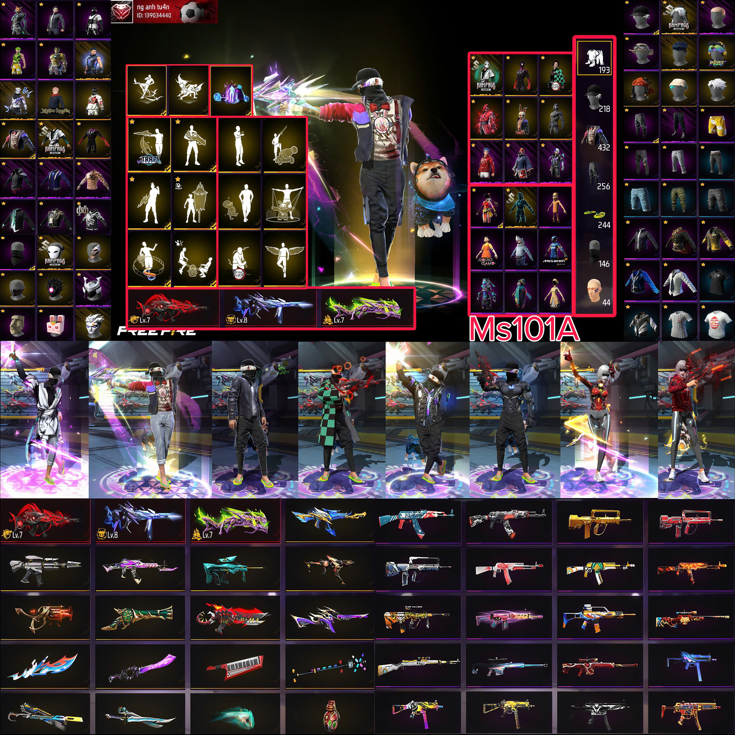 1. Tài khoản Z52031 - hình ảnh túi đồ