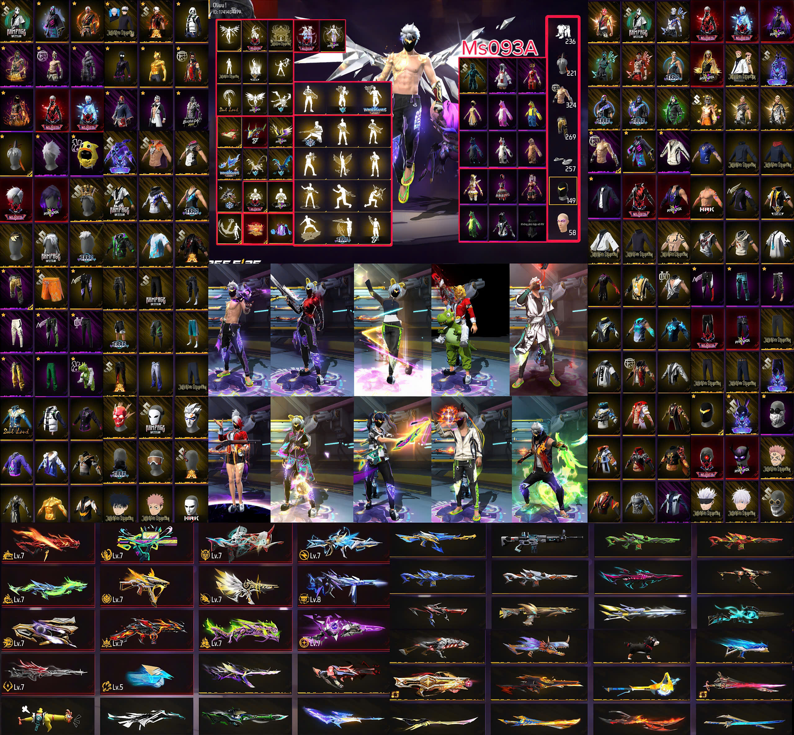 1. Tài khoản Z52039 - hình ảnh túi đồ