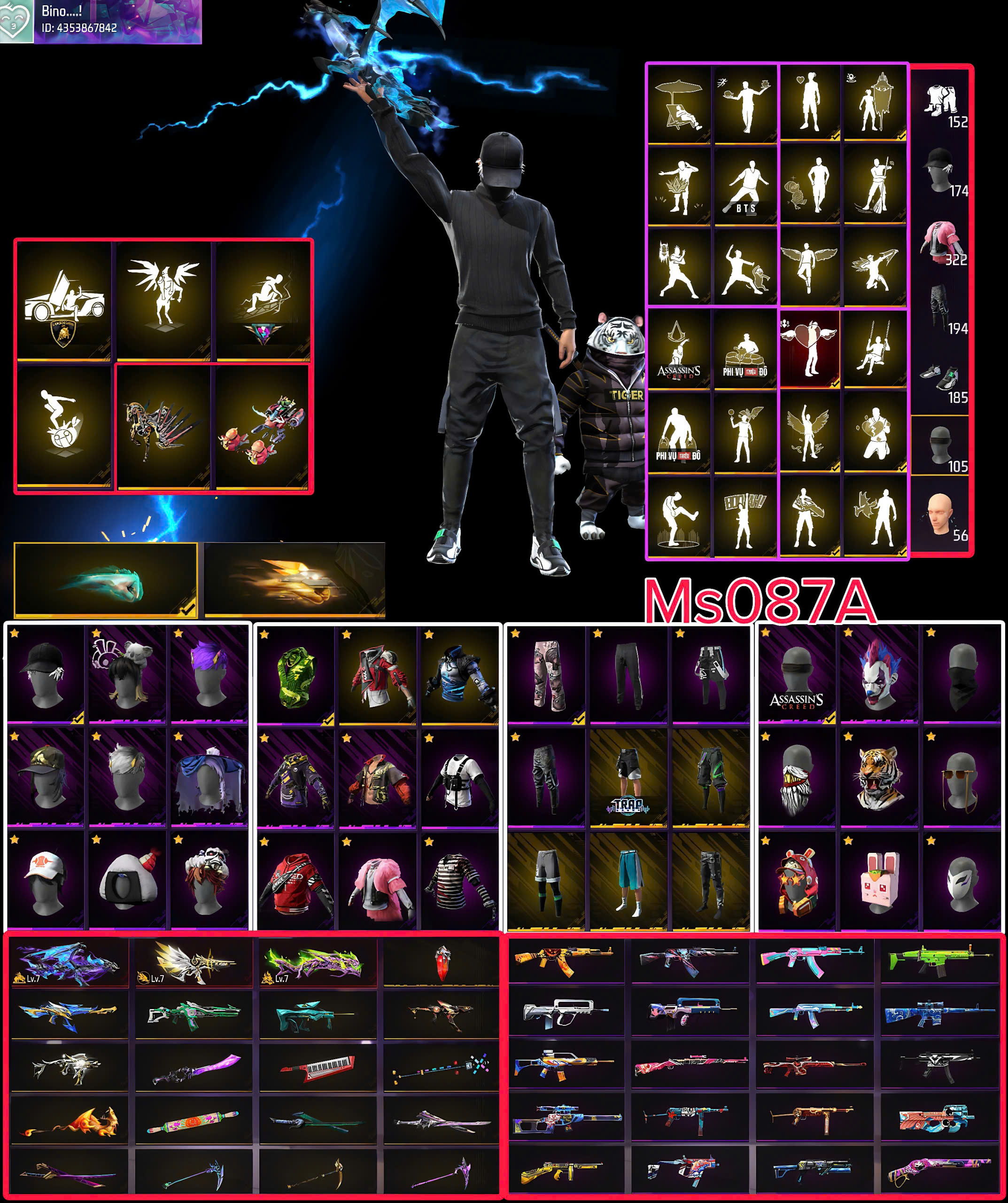 1. Tài khoản Z52045 - hình ảnh túi đồ