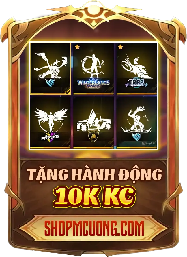 HÀNH ĐỘNG 10K KC